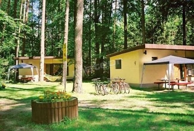 Widok ogólny na domki