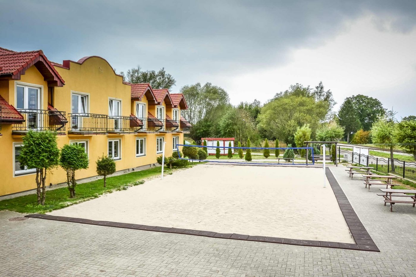 Boisko plażowe do siatkówki