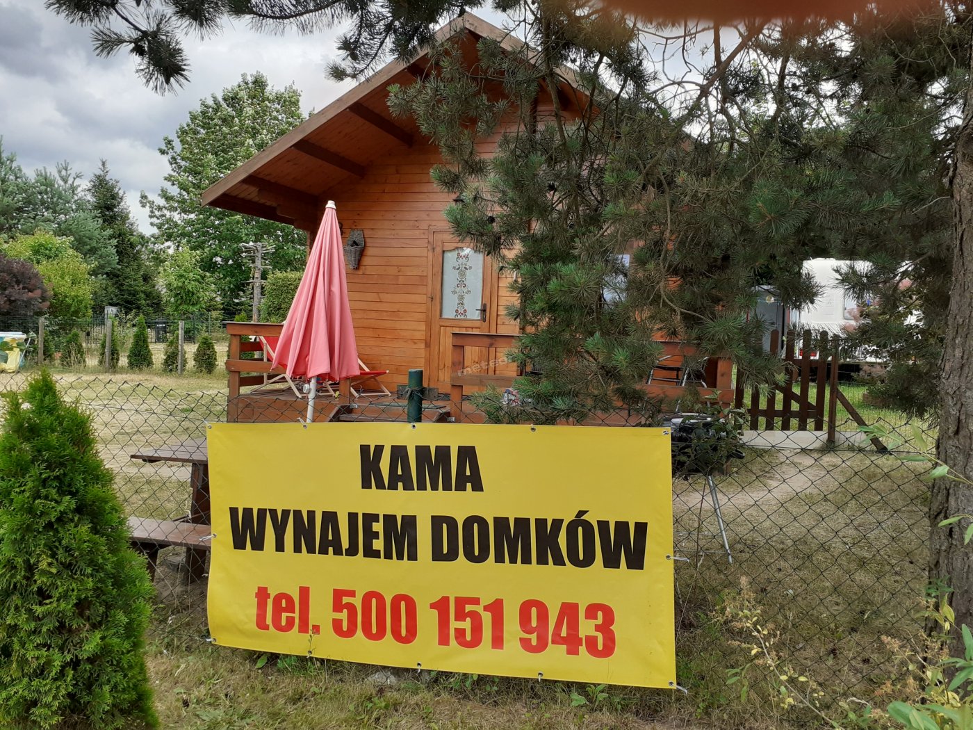 Dwa Domki Letniskowe, Przyczepa Kempingowa Ińsko