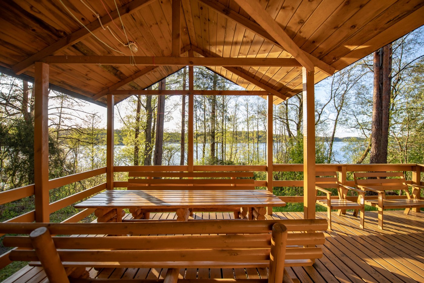 Domki od 5 metrów od jeziora