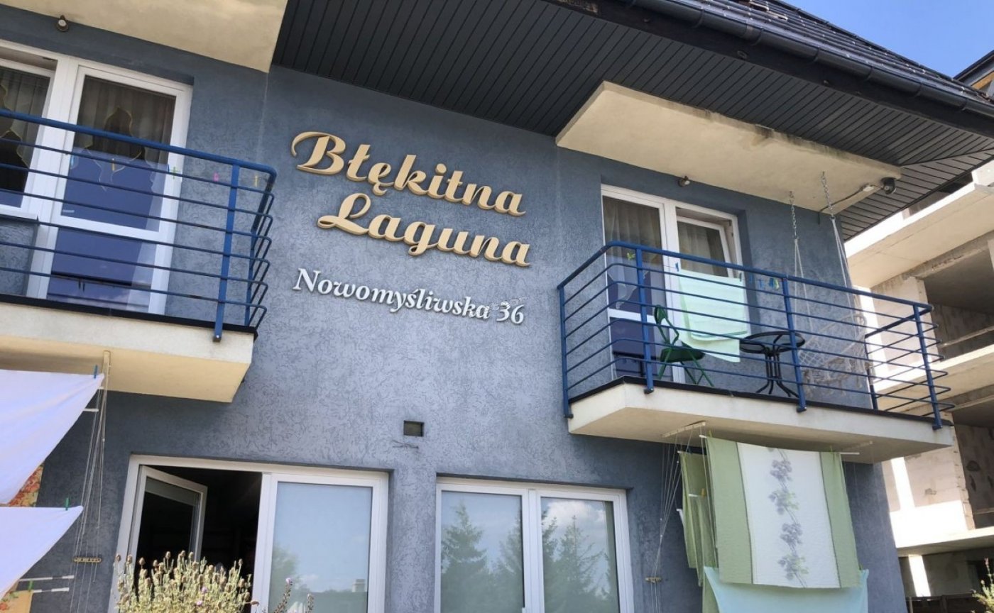 Błękitna Laguna 400 m od plaży