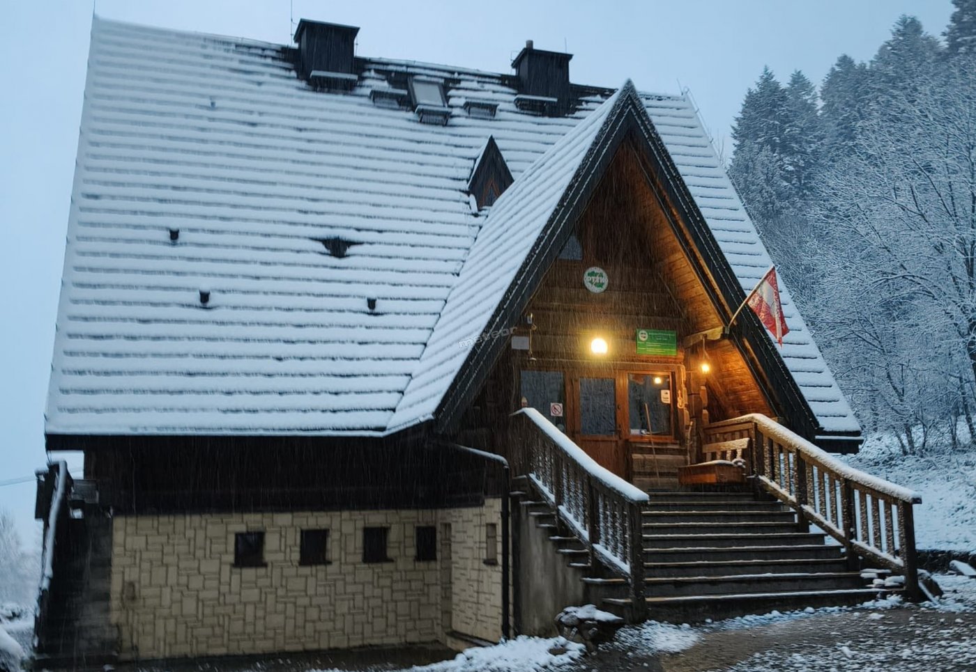 Bacówka pod Honem w Cisnej