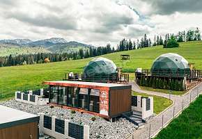 Góralski Harem Osada Glamp z jacuzzi