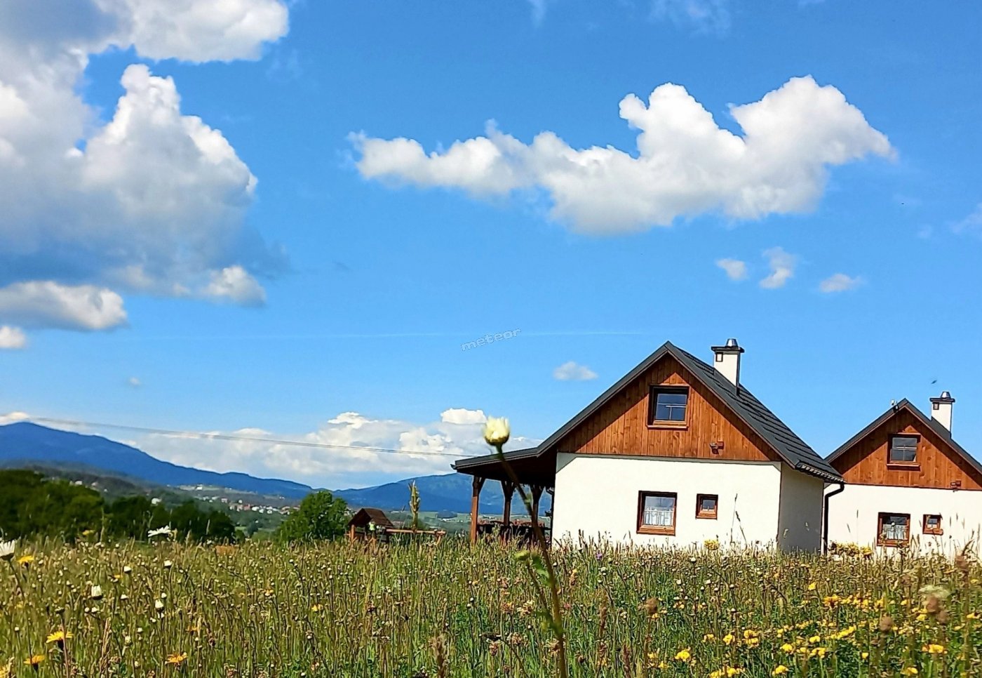 Widok z ogrodu na góry, Pod Starą Podkową 