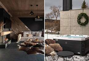 Luxury Houses Łapsze z Jacuzzi
