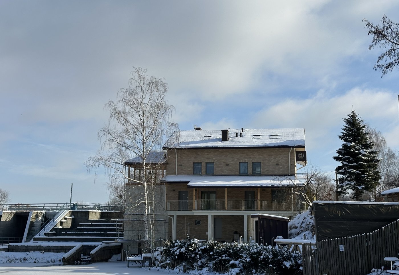 Młyn nad Sanną - teraz