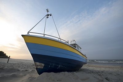 Przystań rybacka w Stegnie