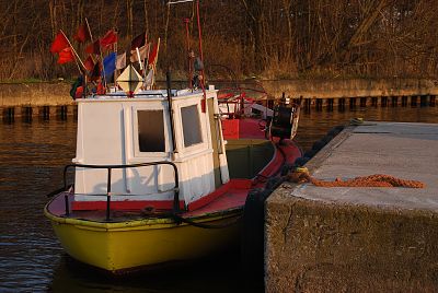 Port rybacki w Dźwirzynie