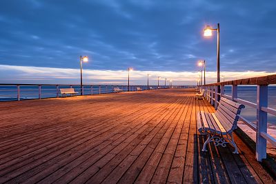 Molo spacerowe w Jastarni