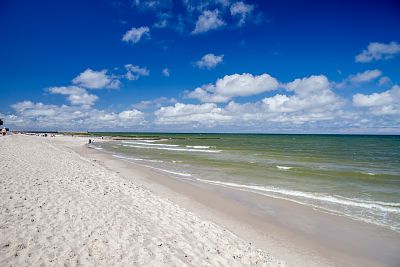 Plaża w Międzywodziu