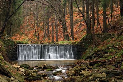 Wodospad Kwisa w Świeradowie Zdroju
