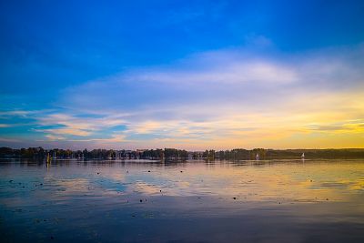 Jezioro Drwęckie w Ostródzie