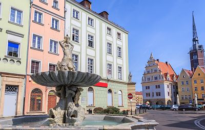 Fontanna Trytona w Nysie