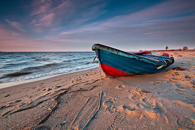 Molo i przystań w Rewie