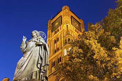 Pomnik Mikołaja Kopernika w Toruniu