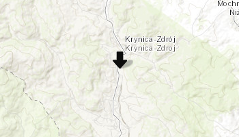 Fontanna Multimedialna w Krynicy-Zdroju