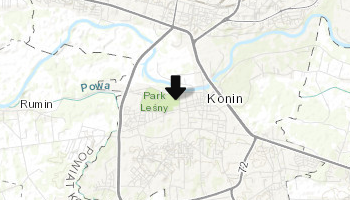 Park miejski w Koninie