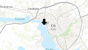 Promenada wzdłuż jeziora w Ełku