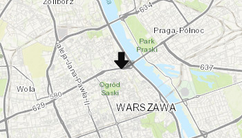 Taras widokowy na Stare Miasto w Warszawie