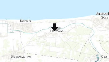 Zabytkowa kaszubska chata w Ostrowie