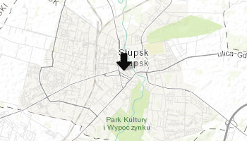 Zabytkowy budynek poczty w Słupsku